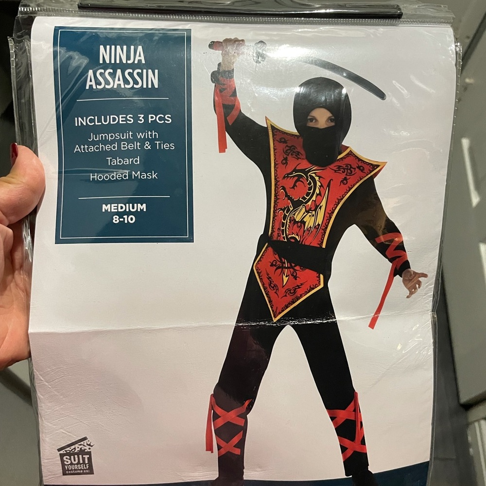 Ninja Assassin Costume (boy)